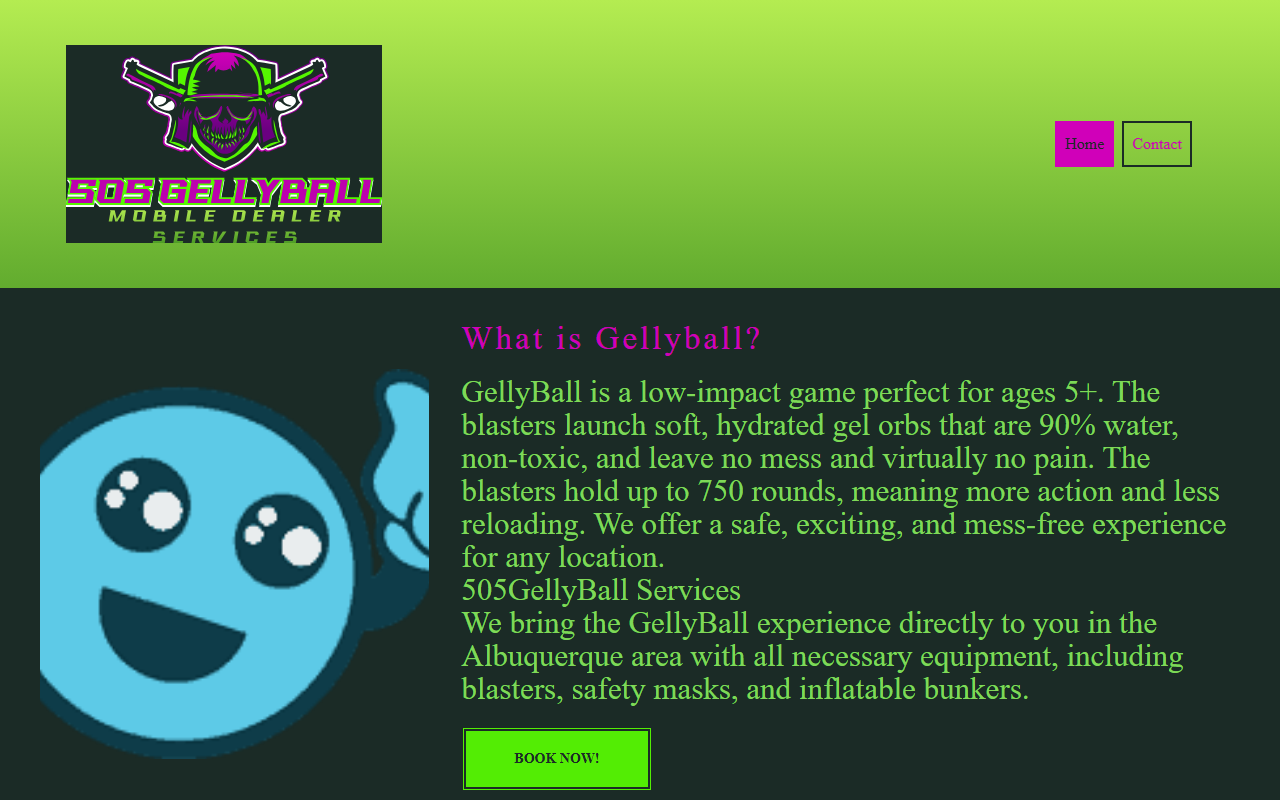 505gellyball.com screenshot