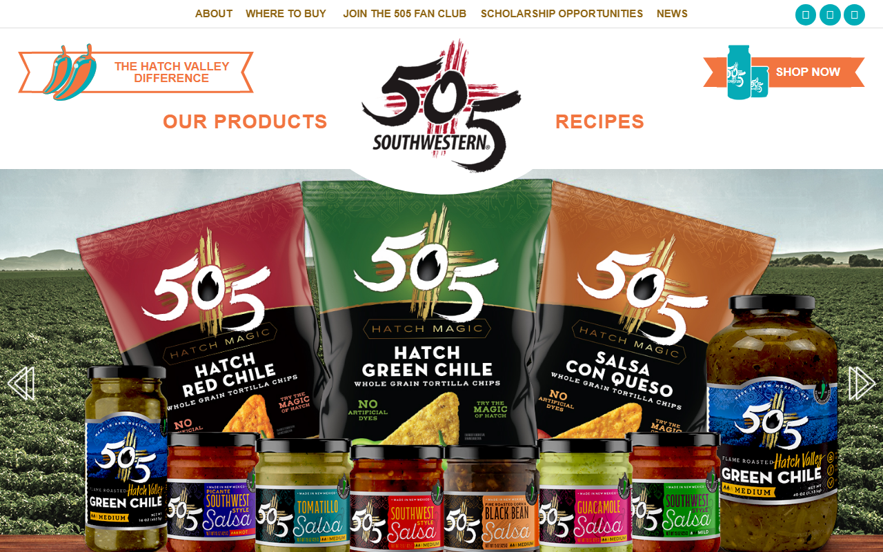 505hatchkitchen.com screenshot