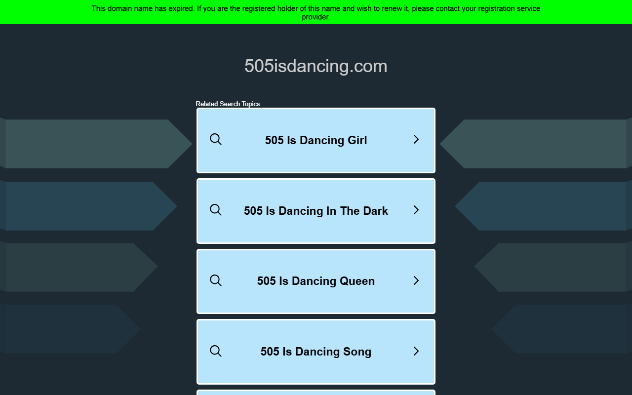 505isdancing.com screenshot