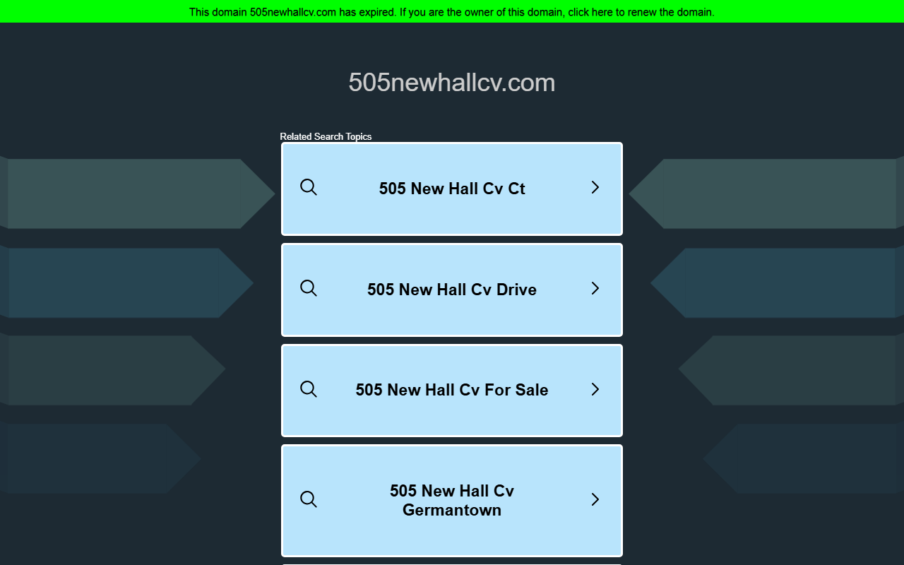 505newhallcv.com screenshot