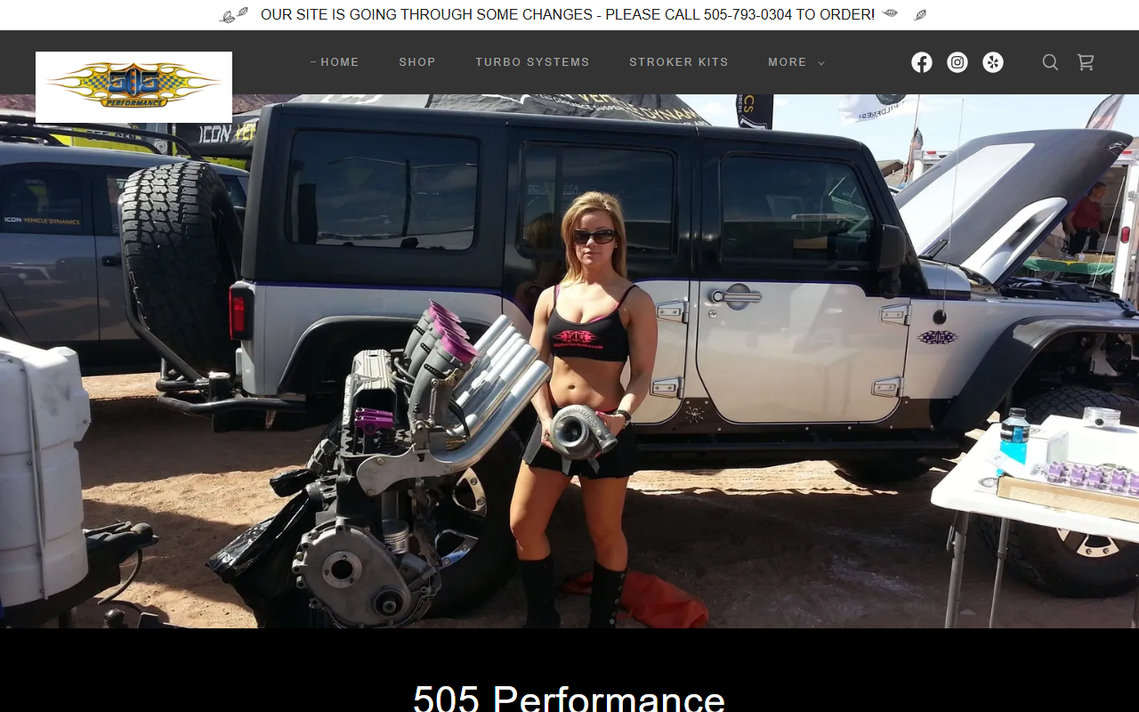 505performance.com screenshot