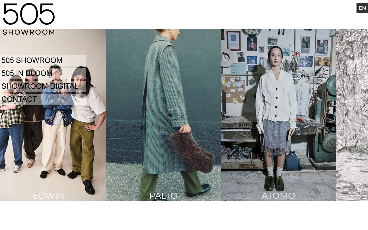 505showroom.com screenshot