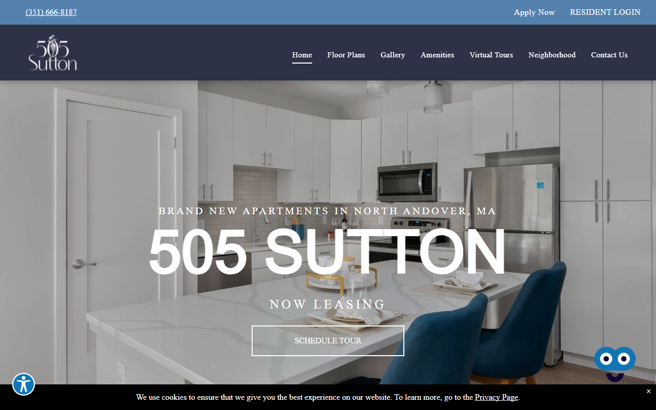 505suttonstreet.com screenshot
