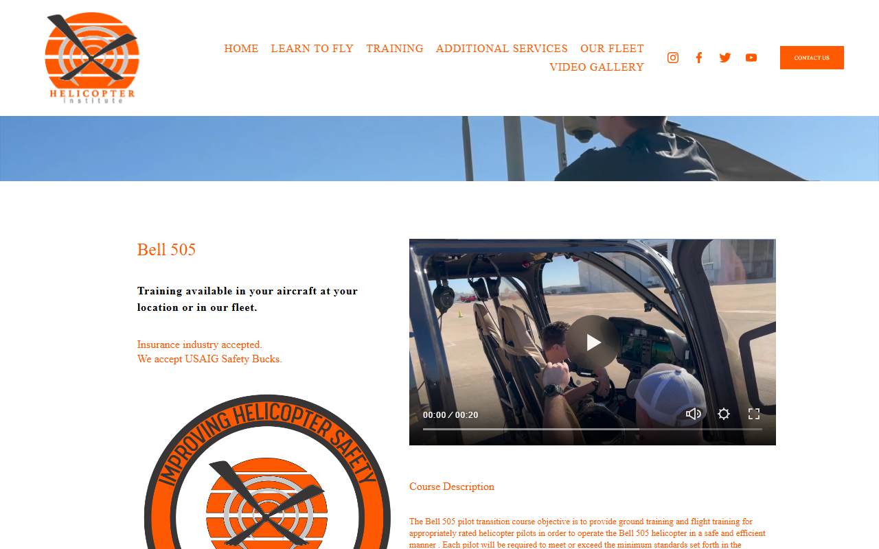 505training.com screenshot