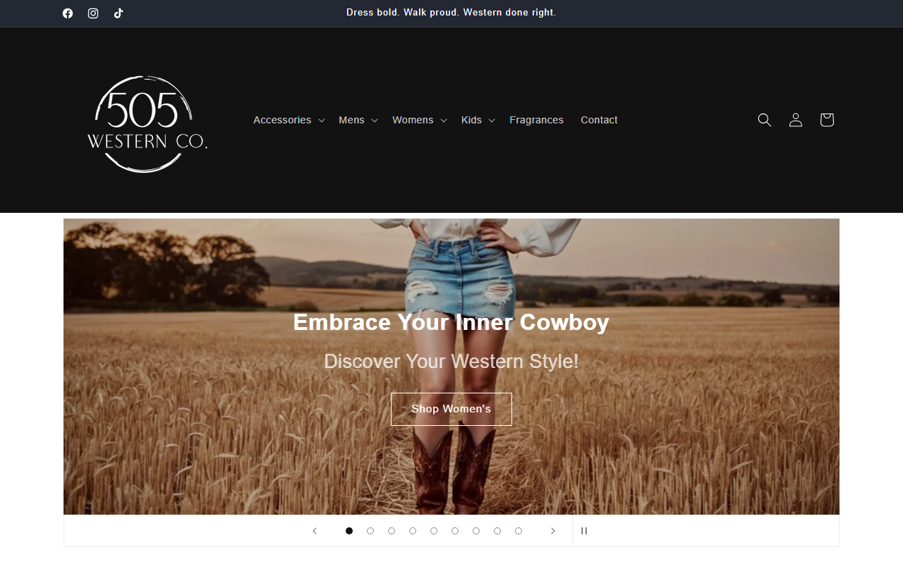 505westernco.com screenshot
