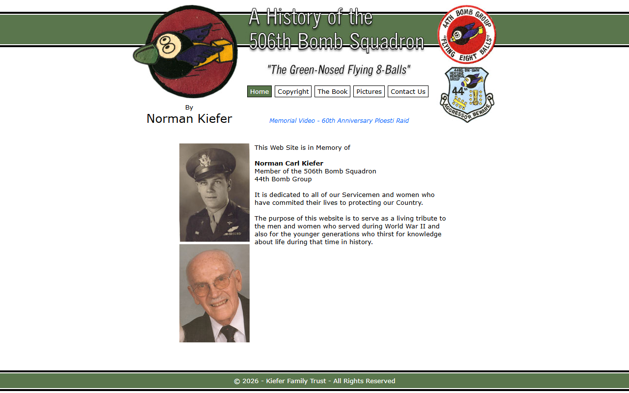 506bombsquadron.com screenshot