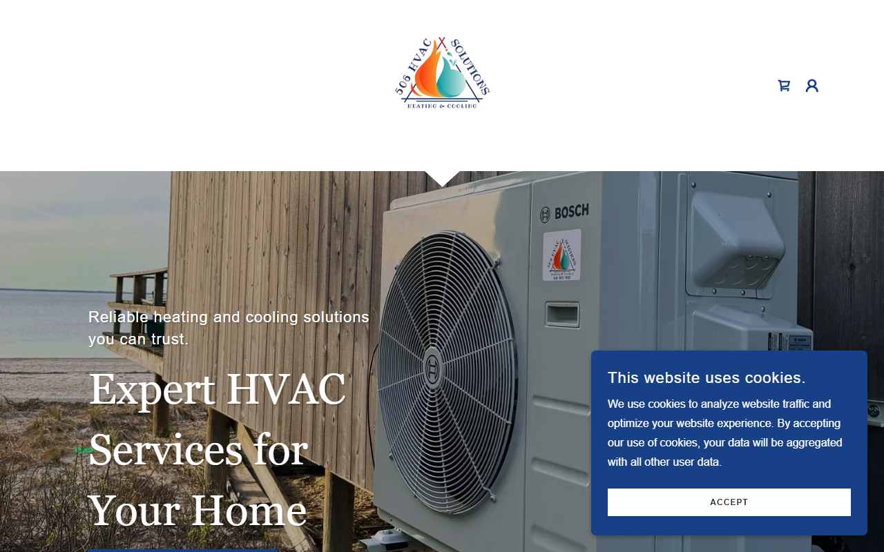 506hvacsolutions.com screenshot