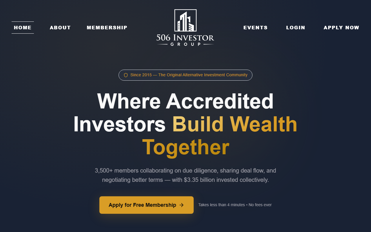 506investorgroup.com screenshot
