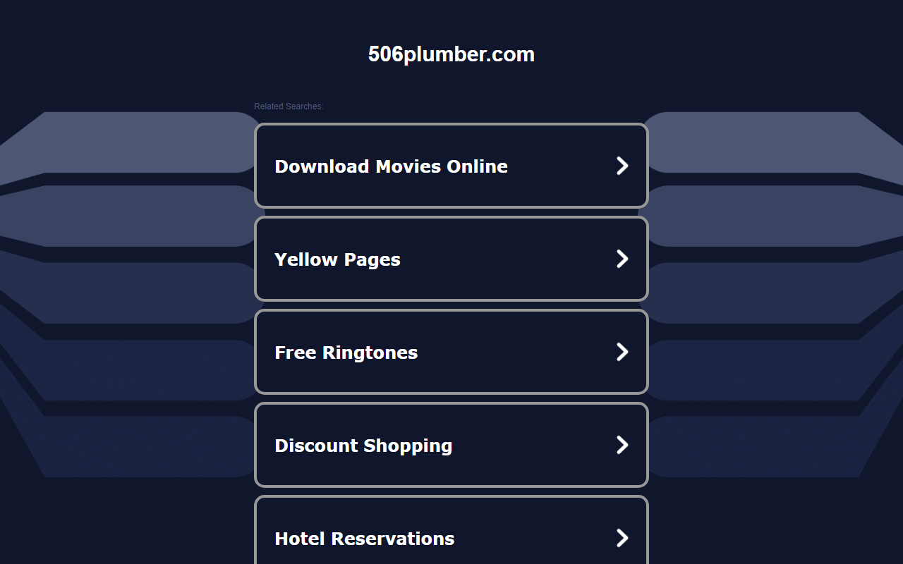 506plumber.com screenshot