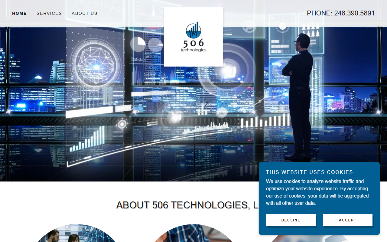 506technologies.com screenshot