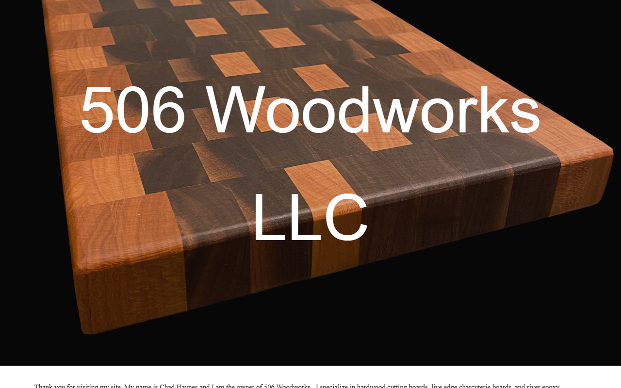 506woodworks.com screenshot