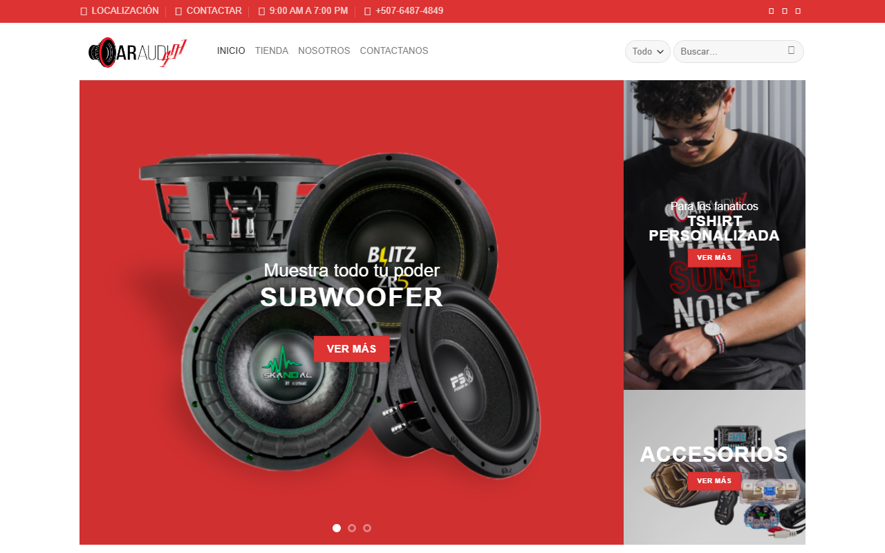 507caraudio.com screenshot
