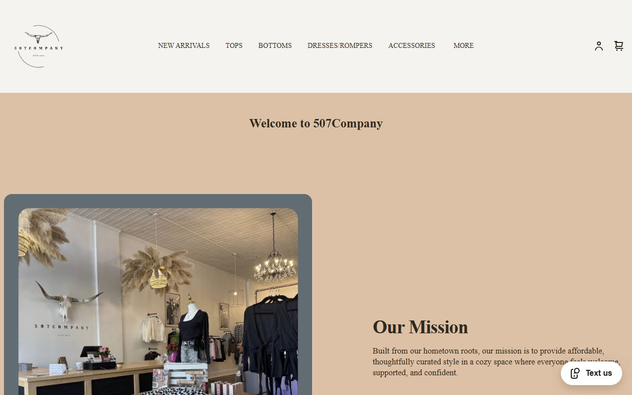 507company.com screenshot