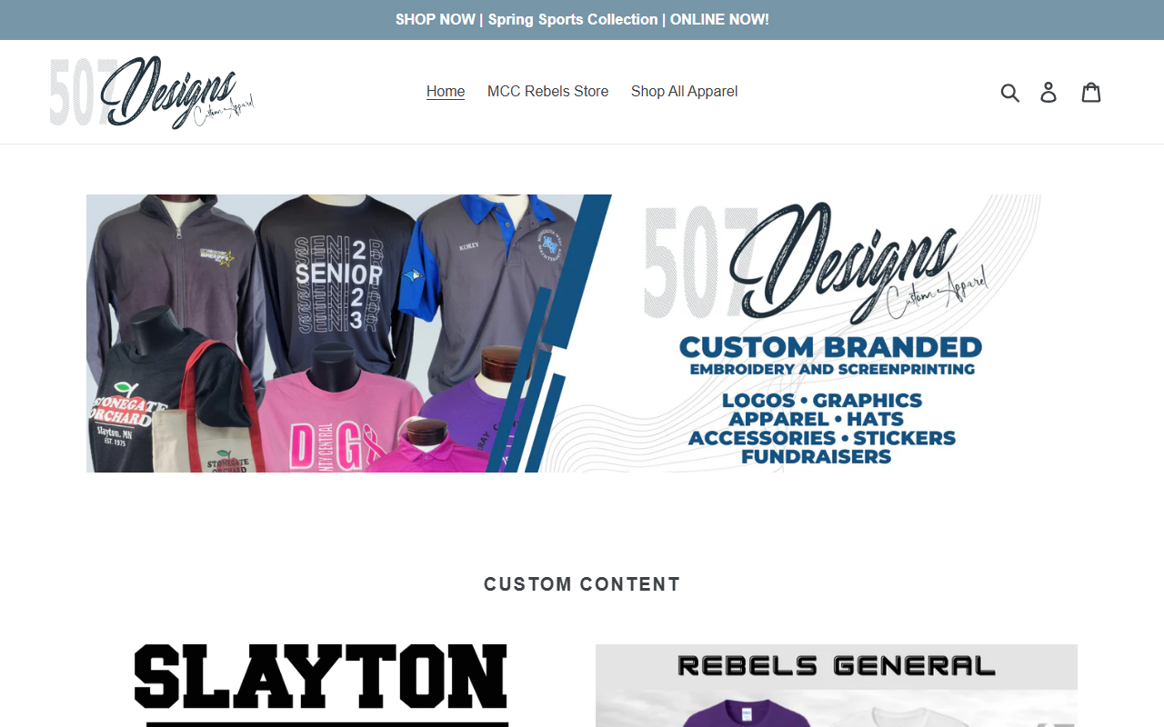 507designs.com screenshot