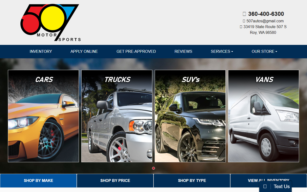 507motorsport.com screenshot