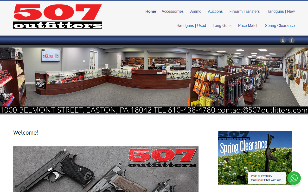 507outfitters.com screenshot
