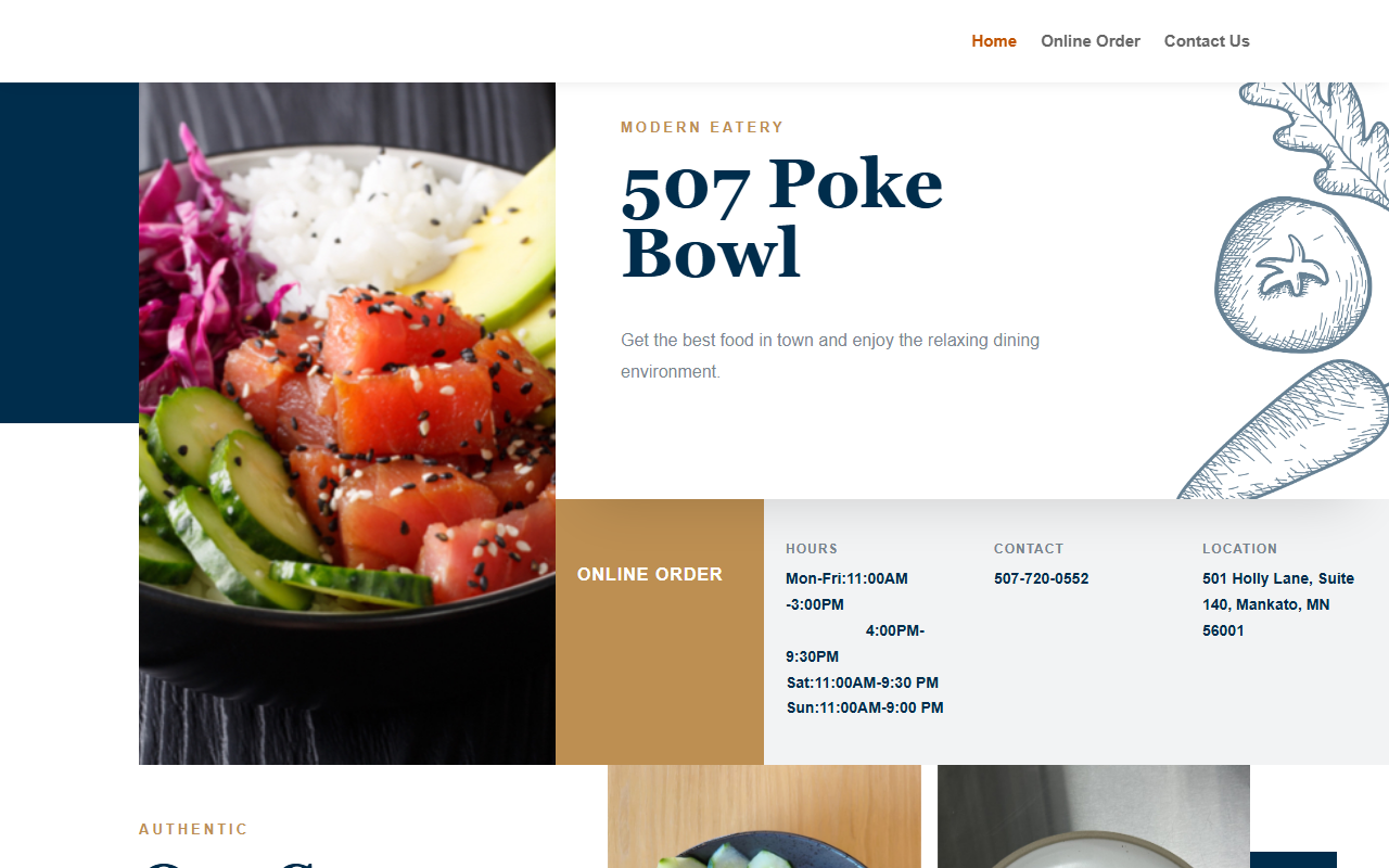 507pokebowl.com screenshot