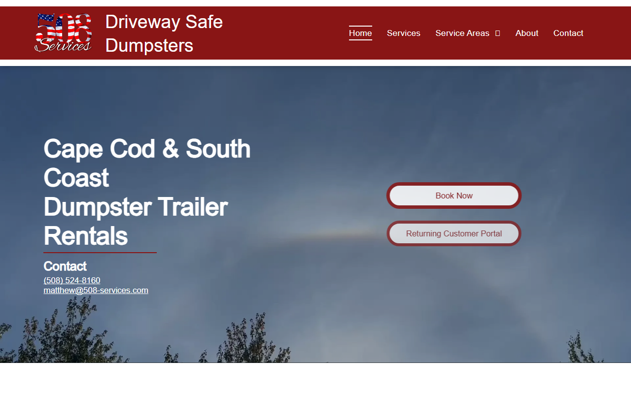 508-services.com screenshot