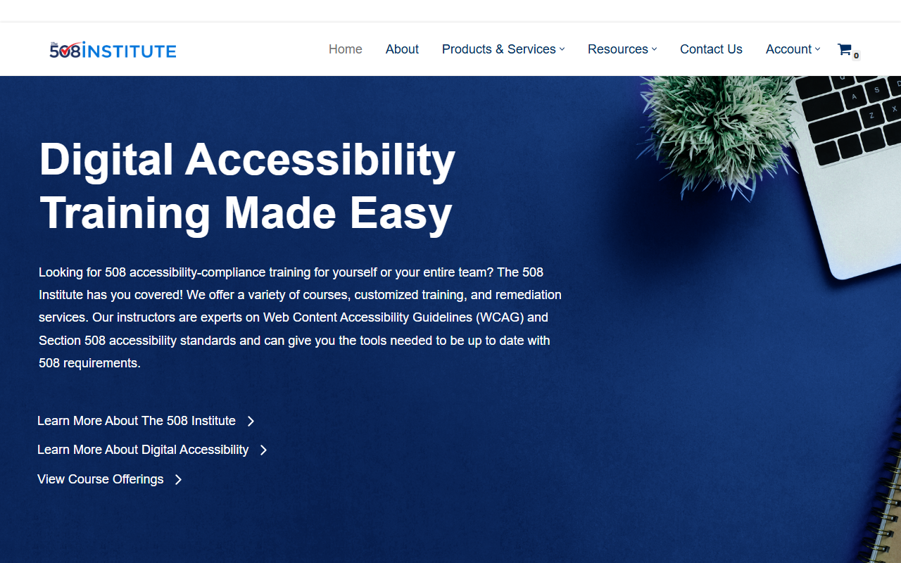 508institute.com screenshot