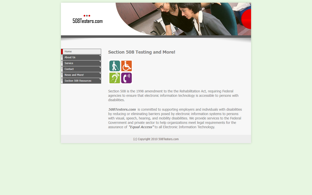 508testers.com screenshot
