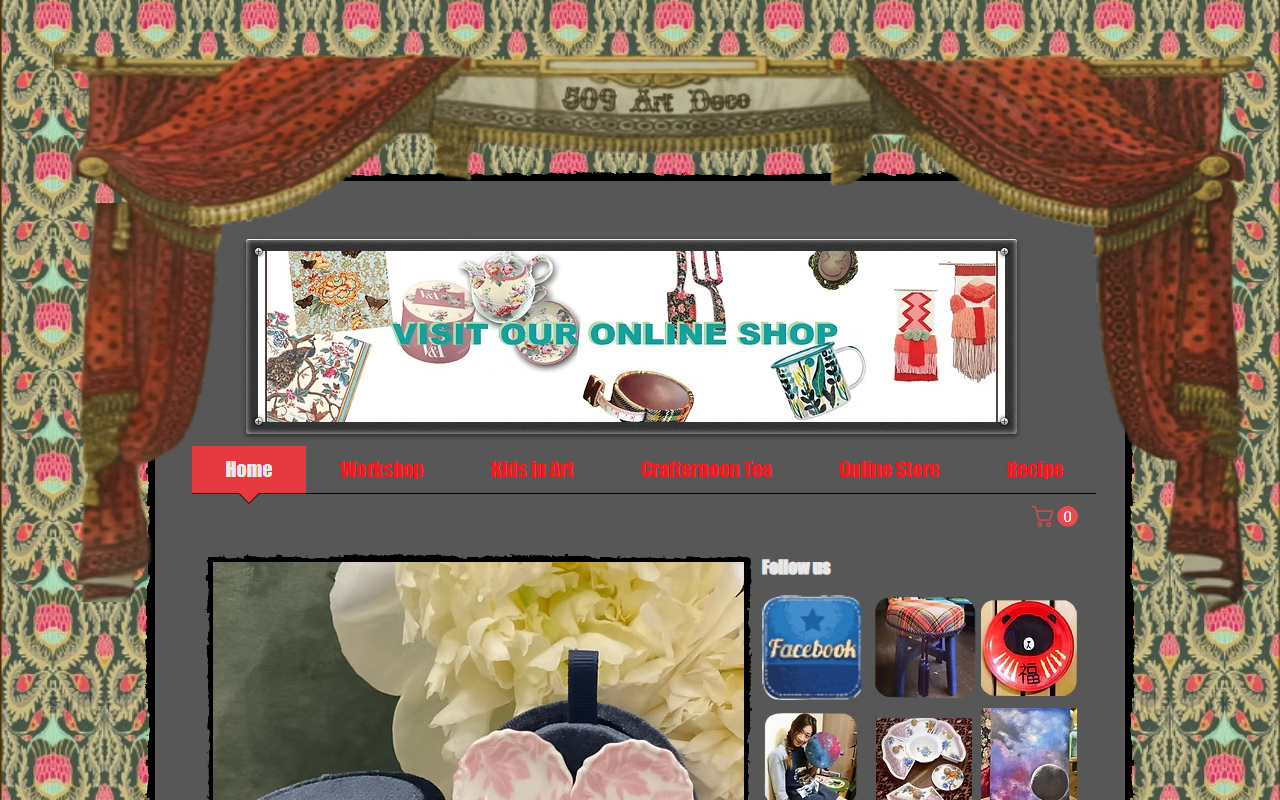 509artdeco.com screenshot