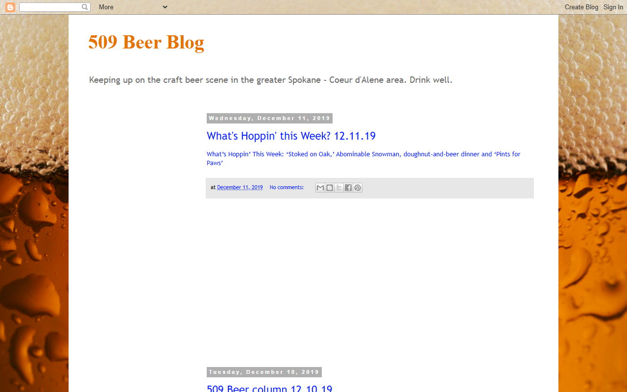 509beerblog.com screenshot