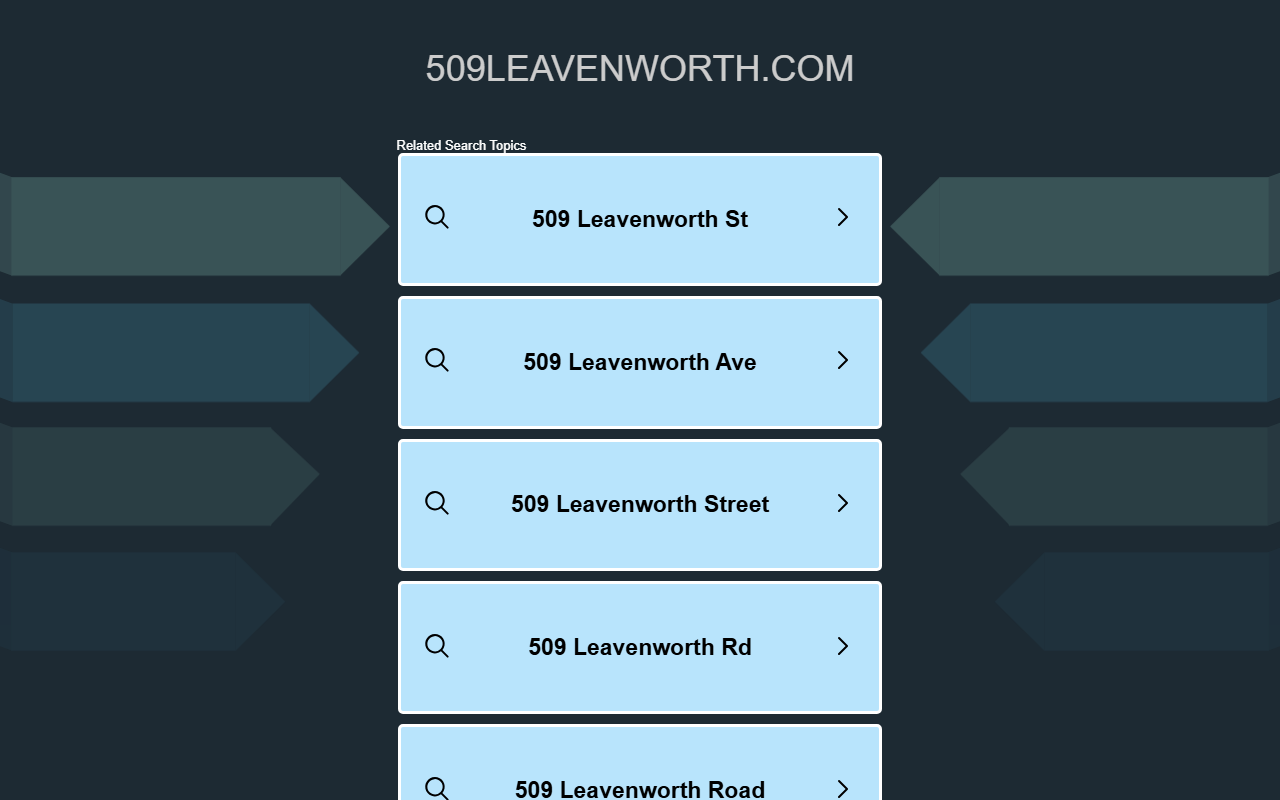 509leavenworth.com screenshot