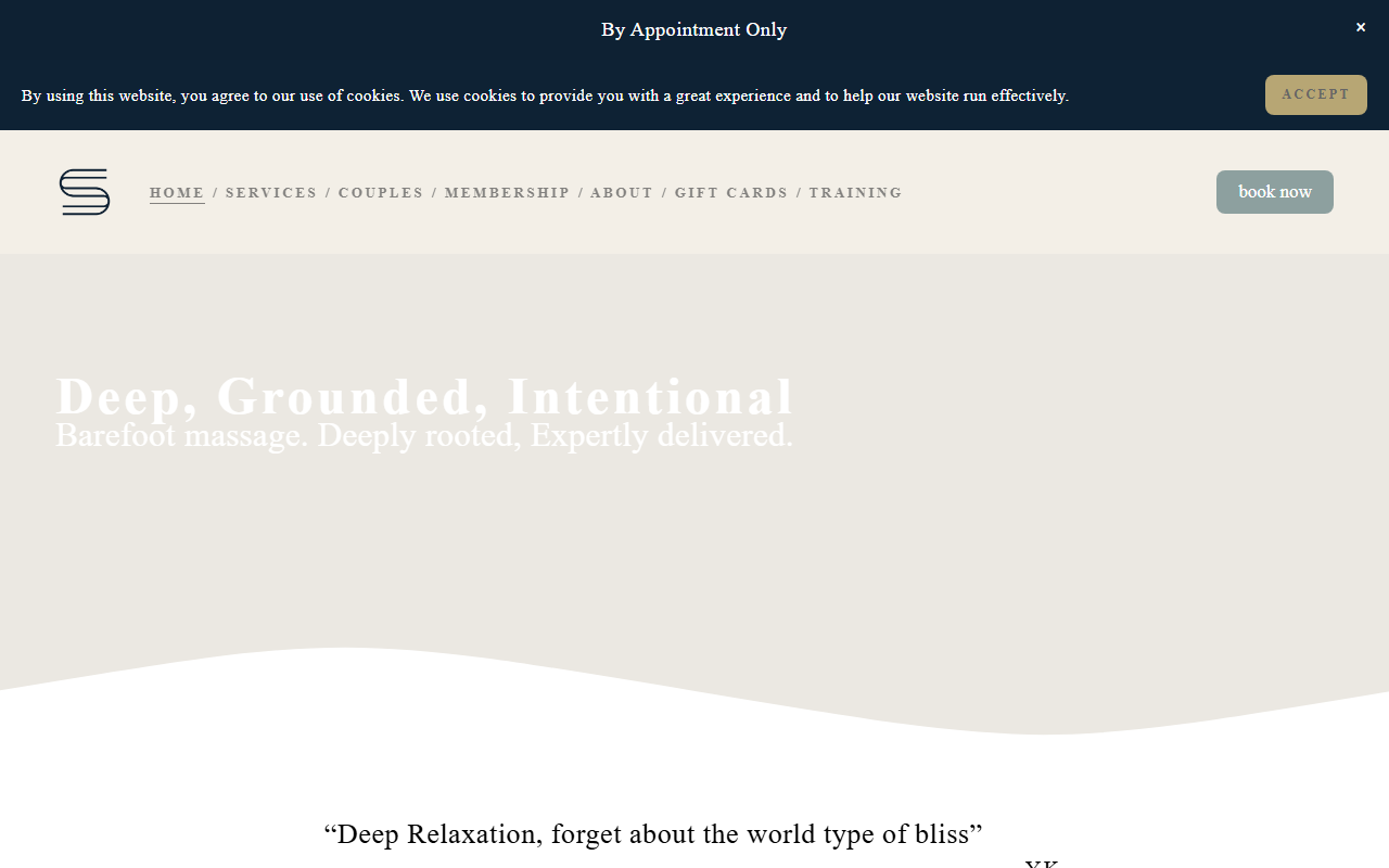 509massage.com screenshot