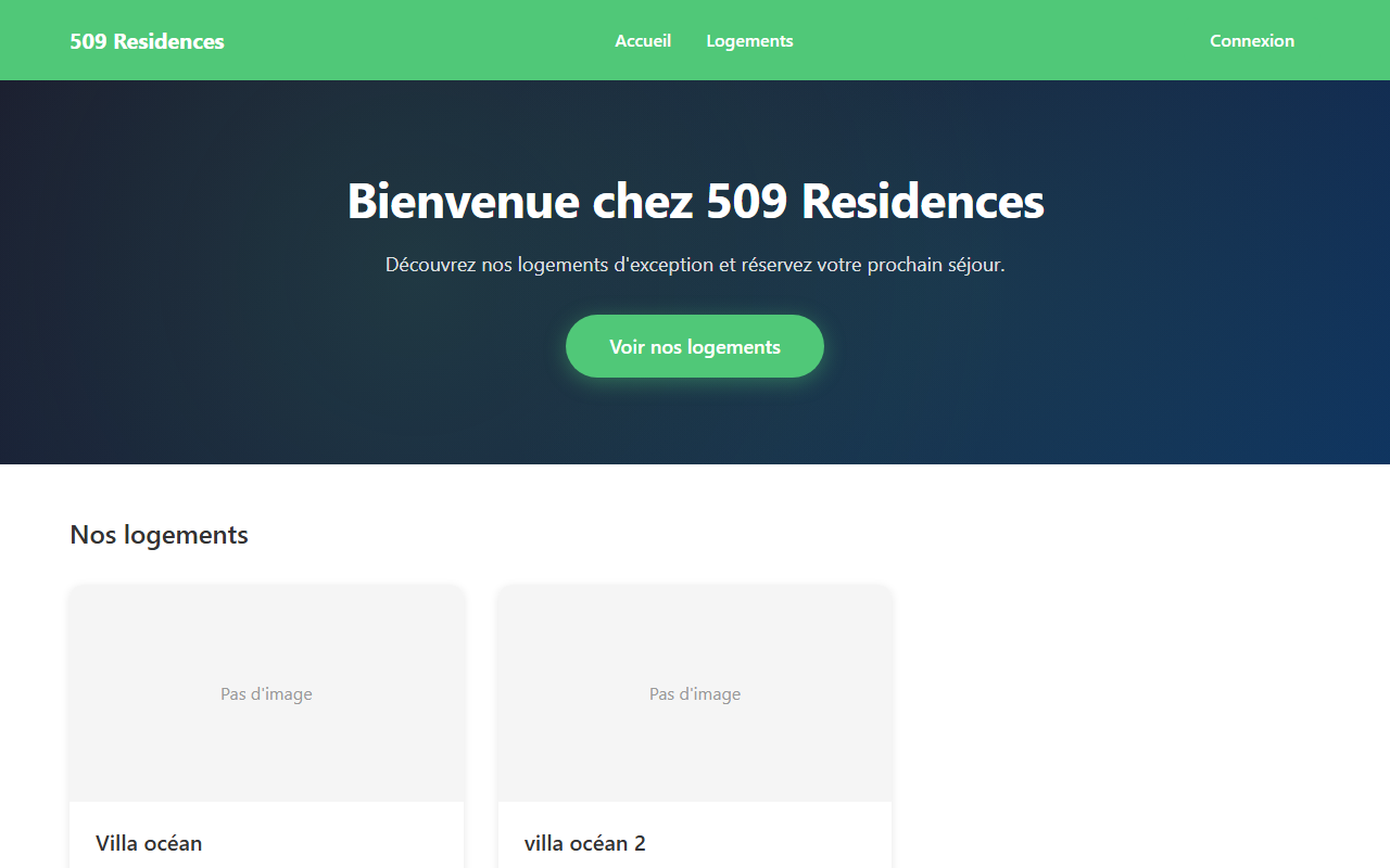 509residences.com screenshot