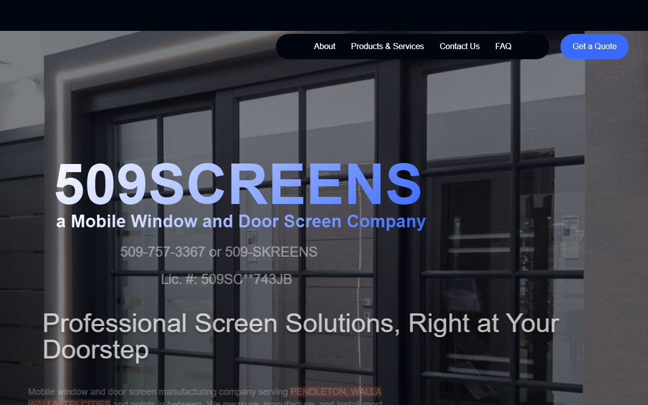 509screens.com screenshot