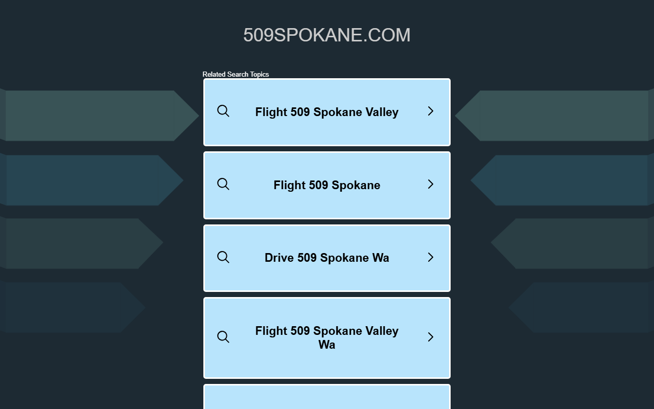 509spokane.com screenshot