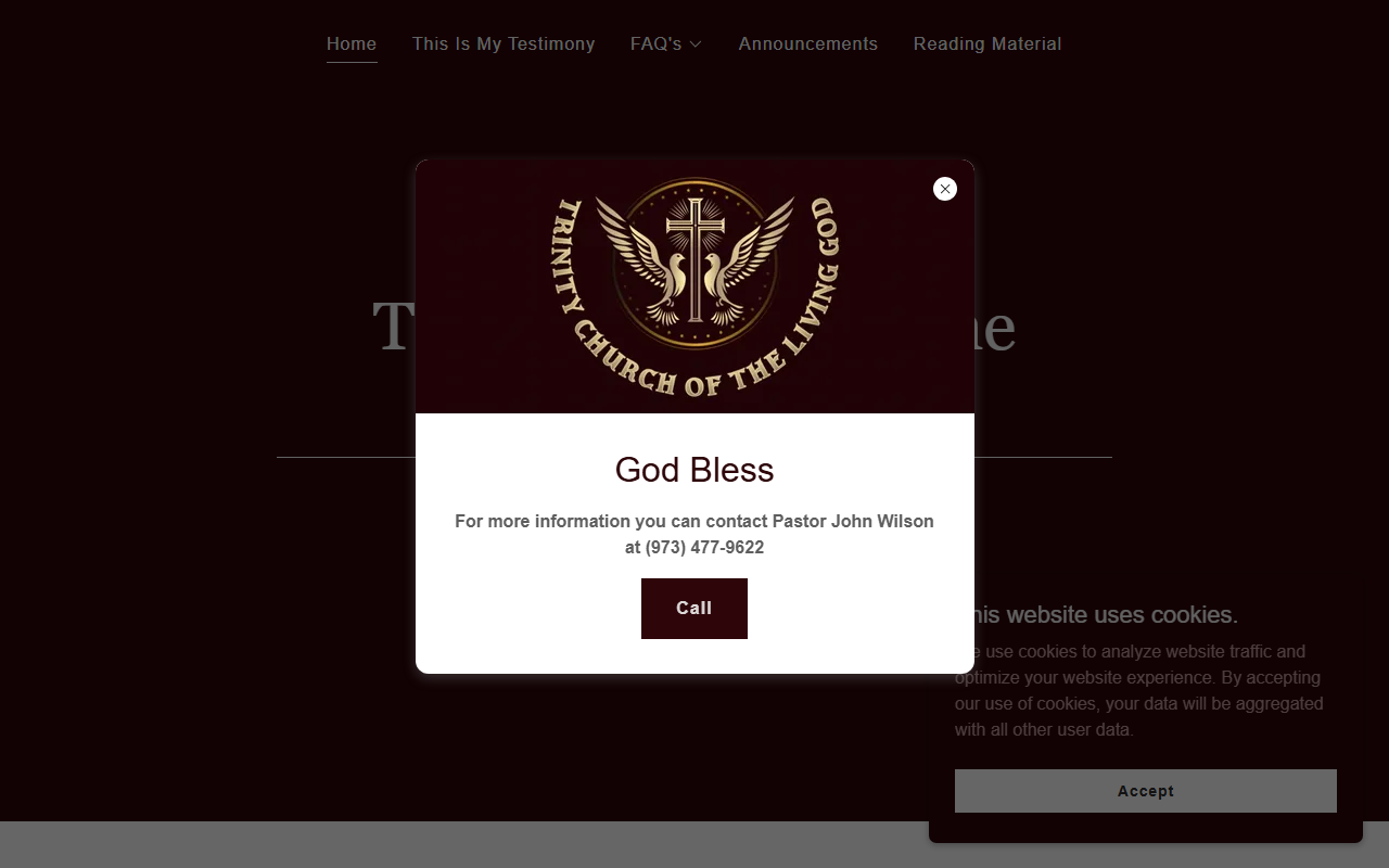 509trinity.com screenshot