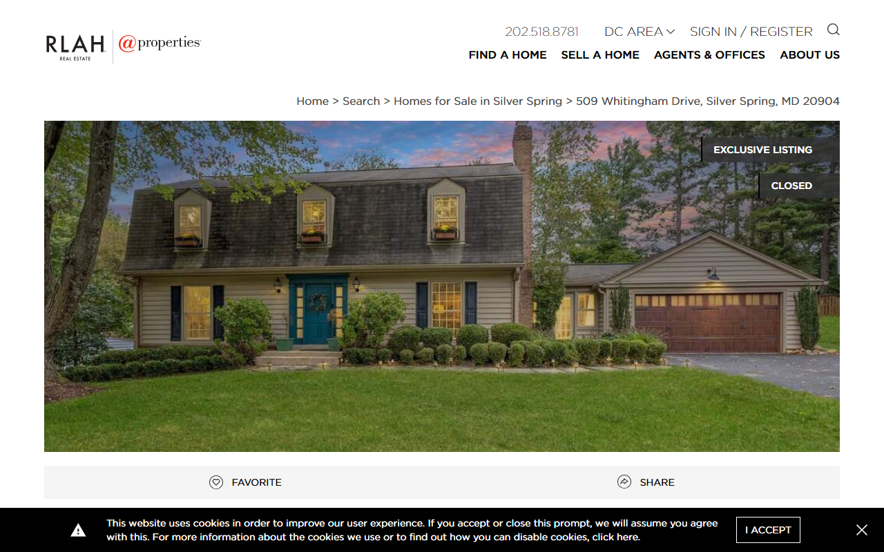 509whitingham.com screenshot