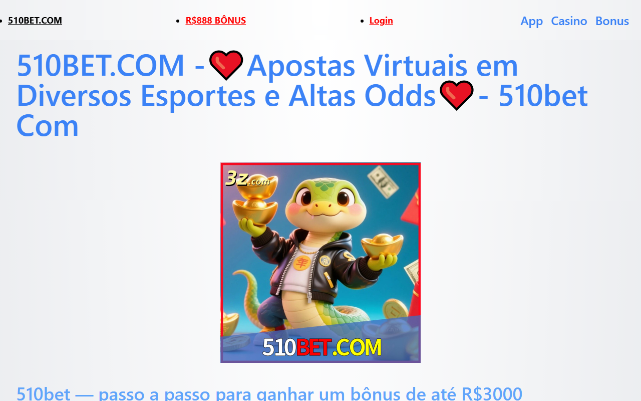 510bet-bet-br.com screenshot