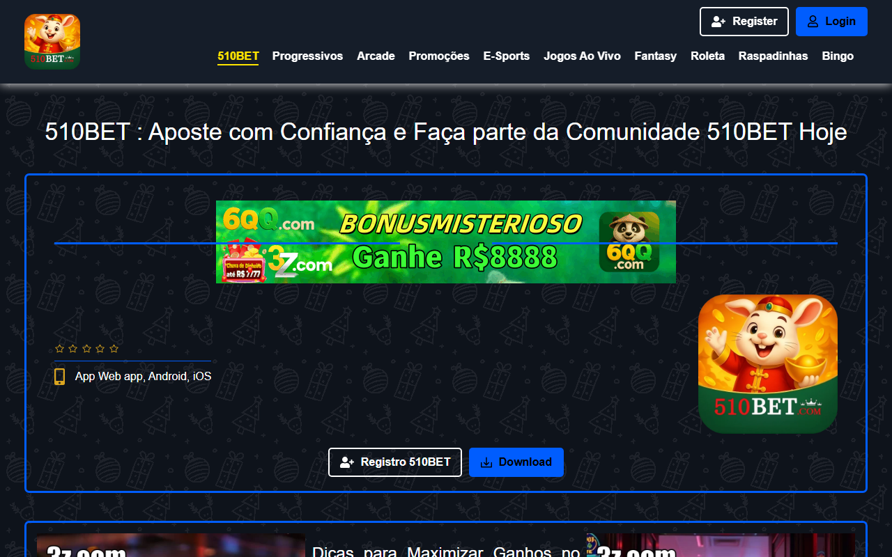 510betcomm.com screenshot