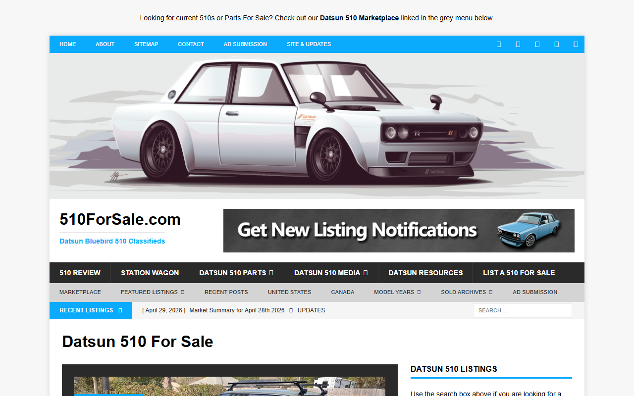 510forsale.com screenshot