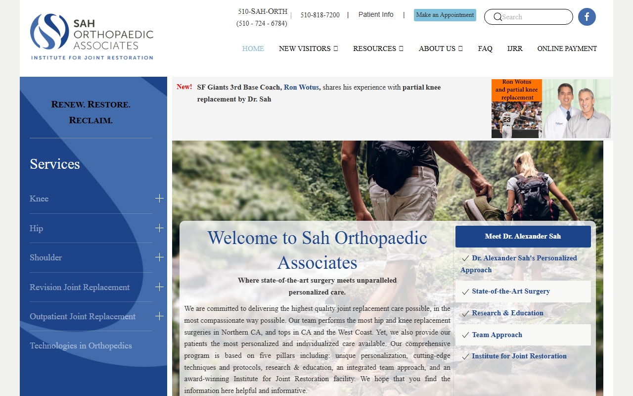 510sahorth.com screenshot