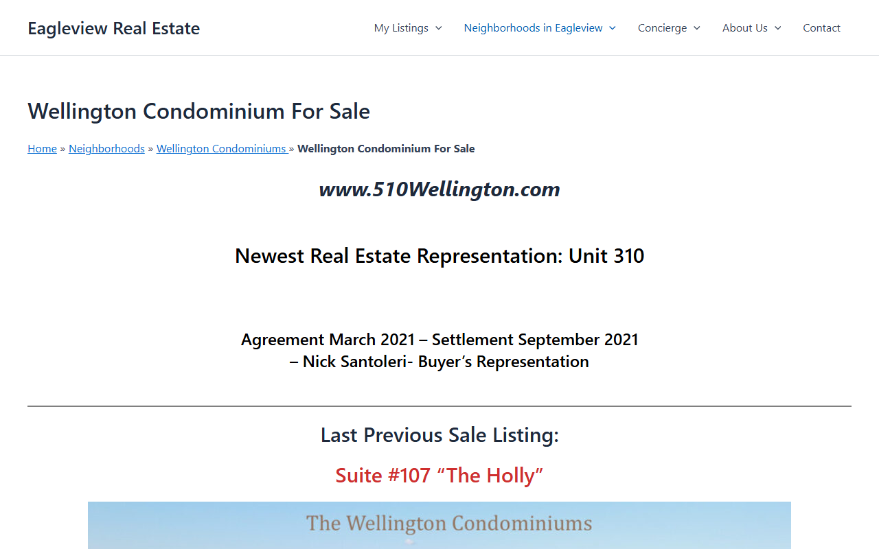 510wellington.com screenshot