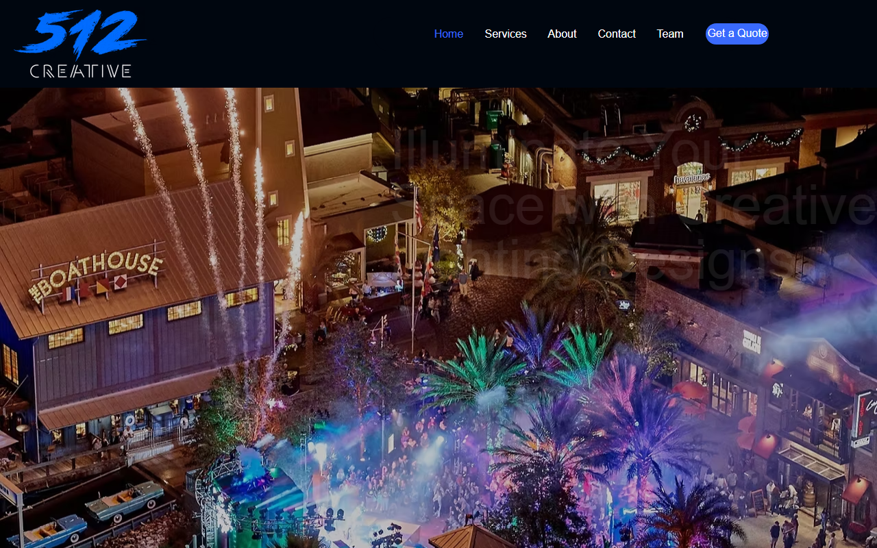 512-creative.com screenshot
