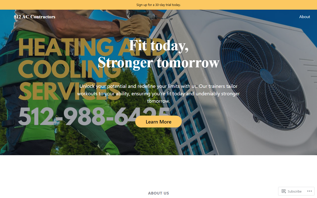 512accontractors.com screenshot