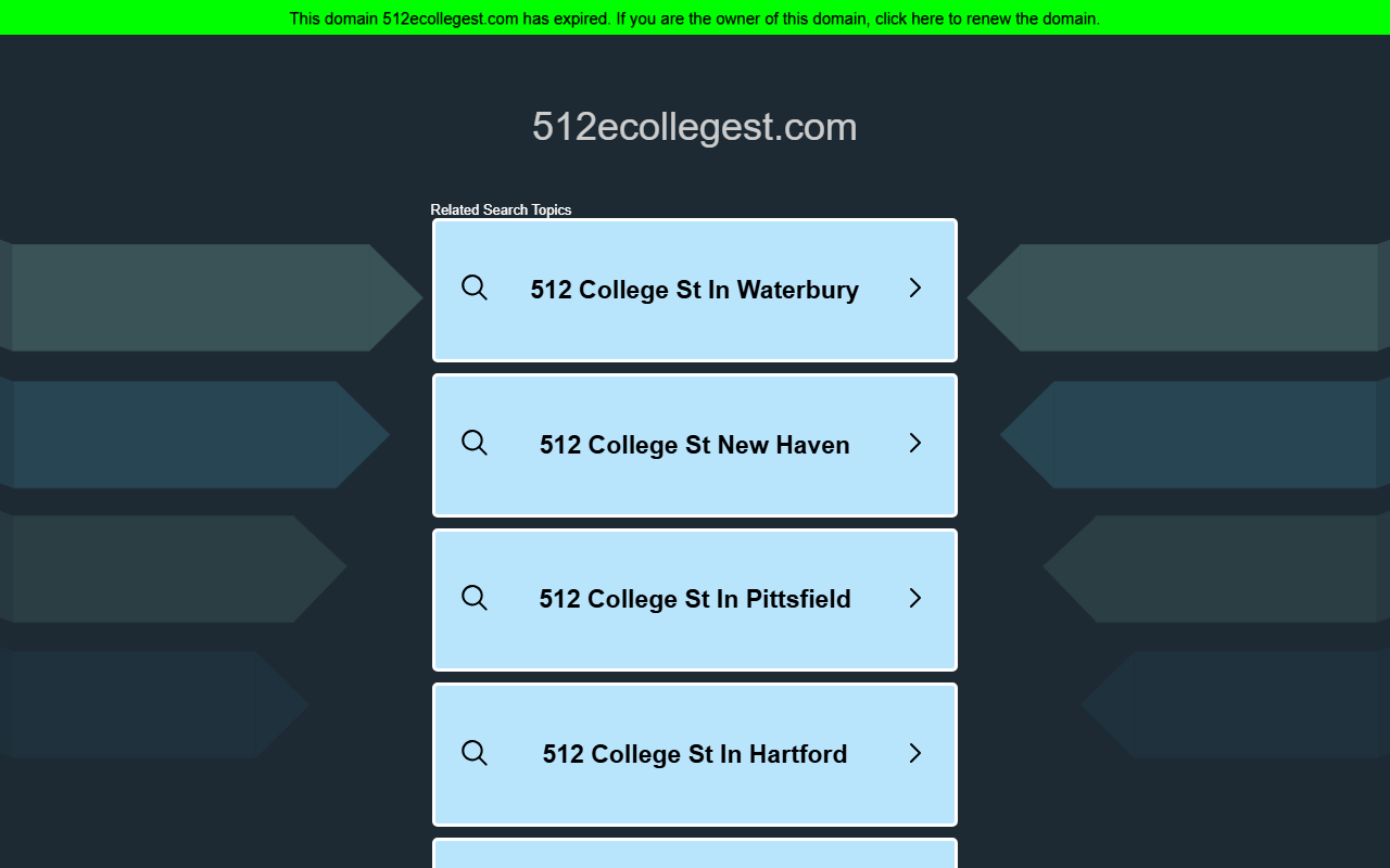 512ecollegest.com screenshot