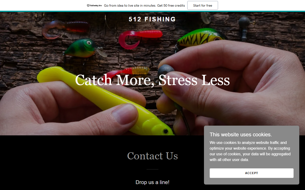512fishing.com screenshot