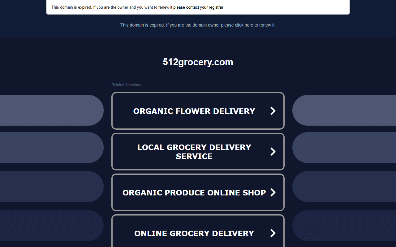 512grocery.com screenshot