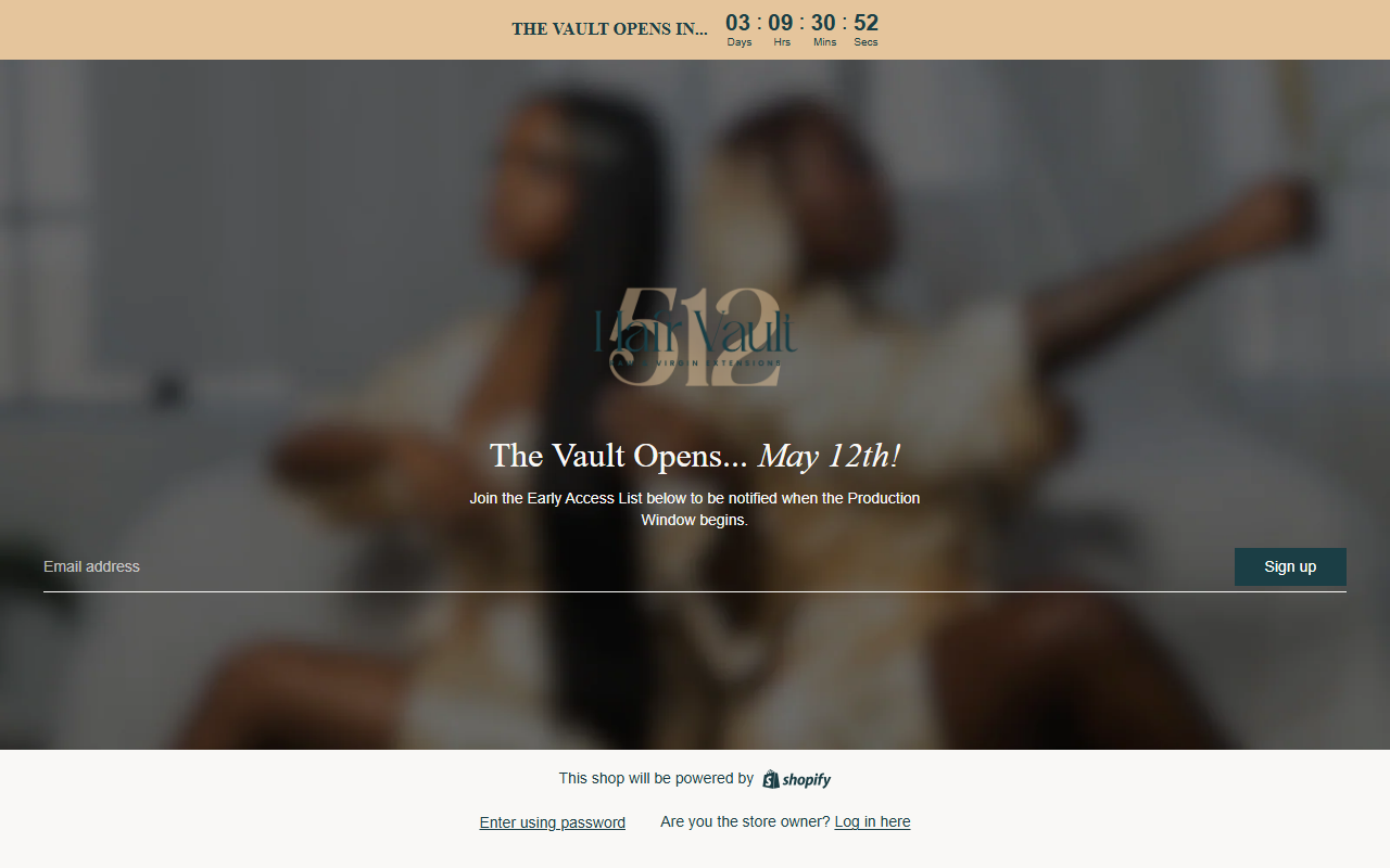 512hairvault.com screenshot