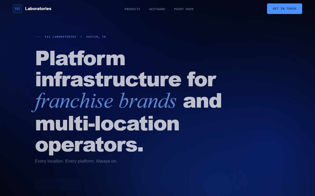 512laboratories.com screenshot