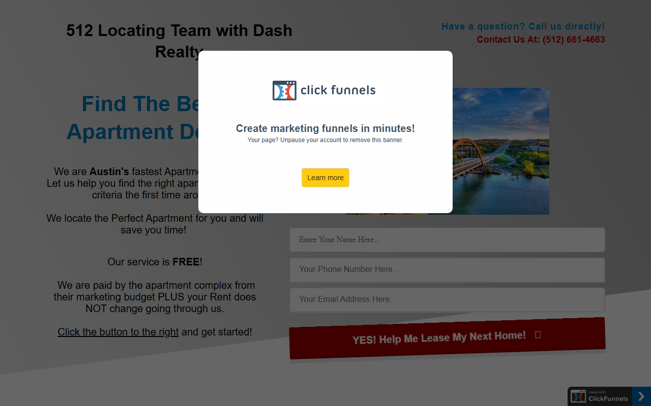 512locating.com screenshot