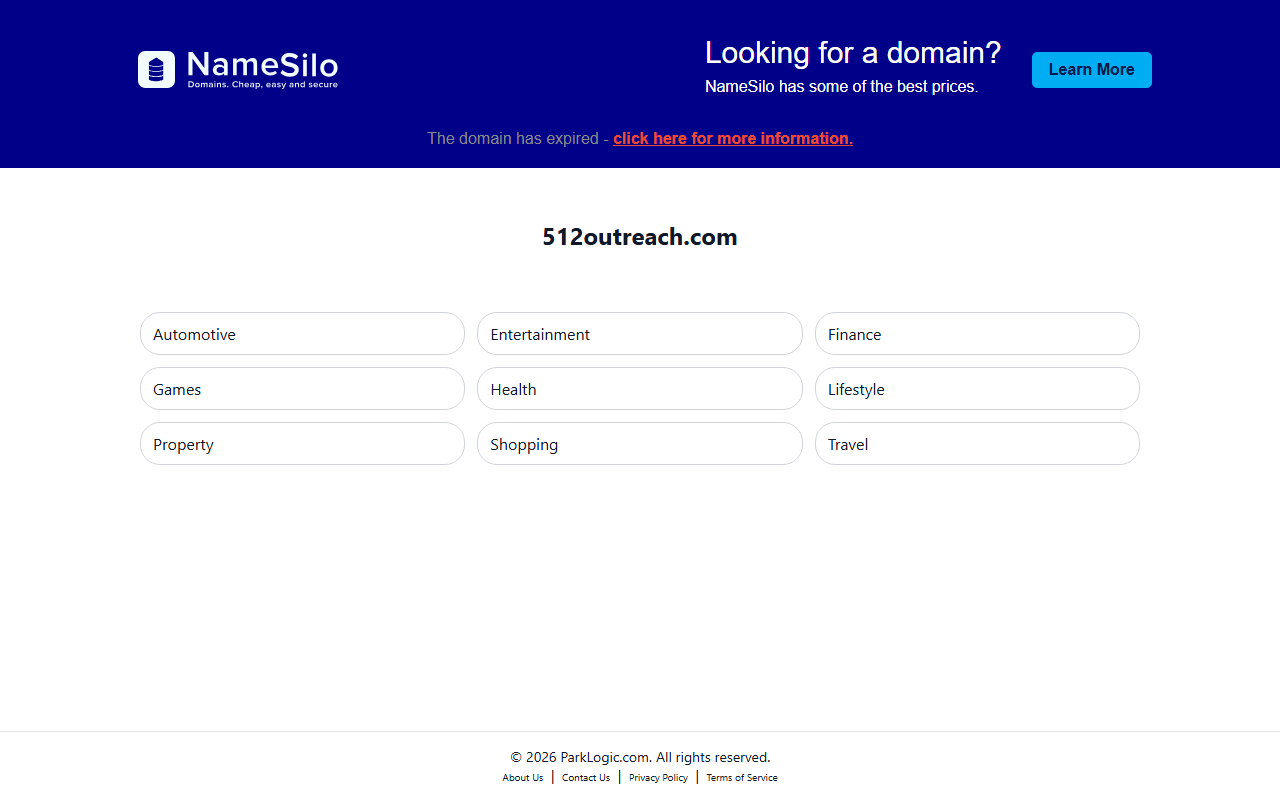 512outreach.com screenshot