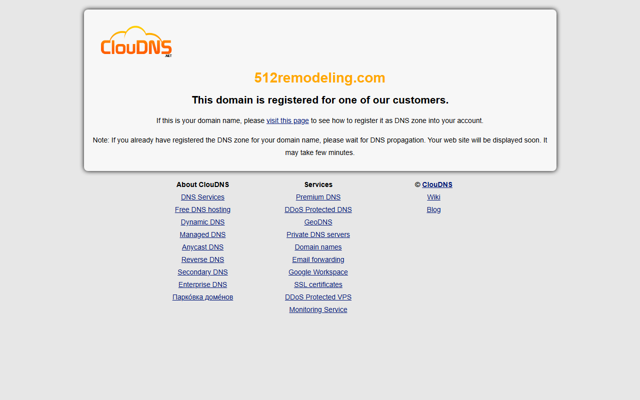 512remodeling.com screenshot
