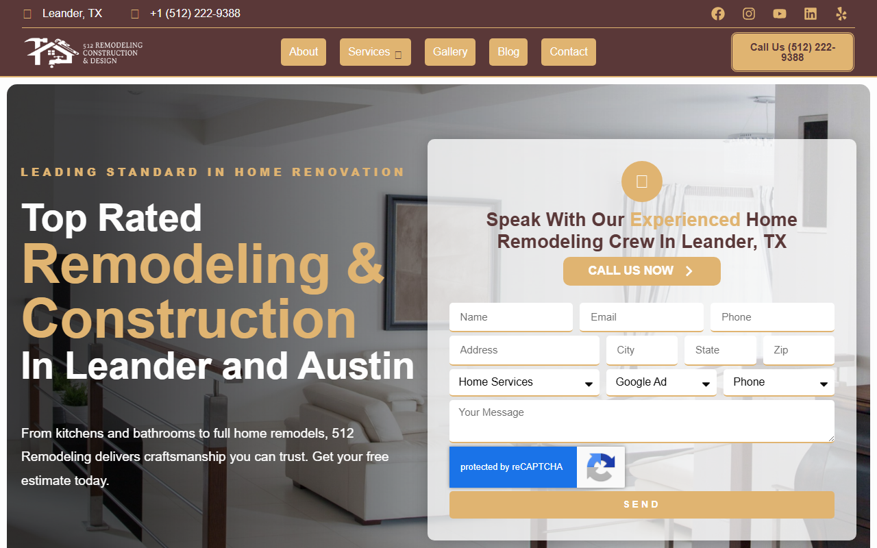 512remodelingcd.com screenshot