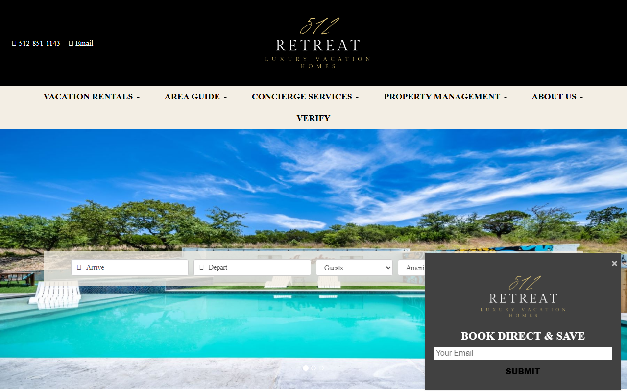 512retreat.com screenshot